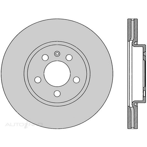New PROTEX Brake Disc Ultra Rotor For Skoda Kamiq 2020-2021 DR1305