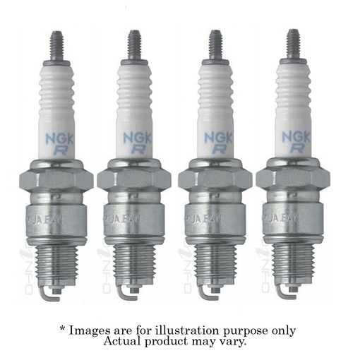 4x New NGK M12x1.25 Resistor Standard Spark Plug DR5HS