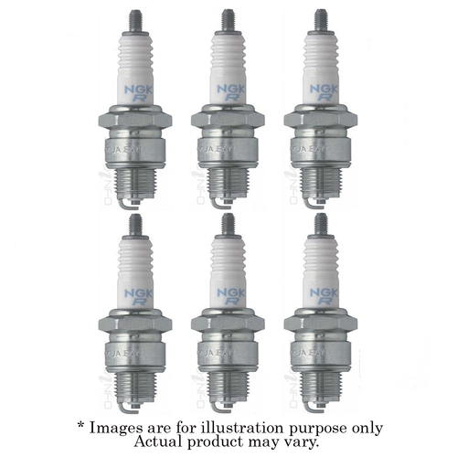 6x New NGK M12x1.25 Resistor Standard Spark Plug DR5HS