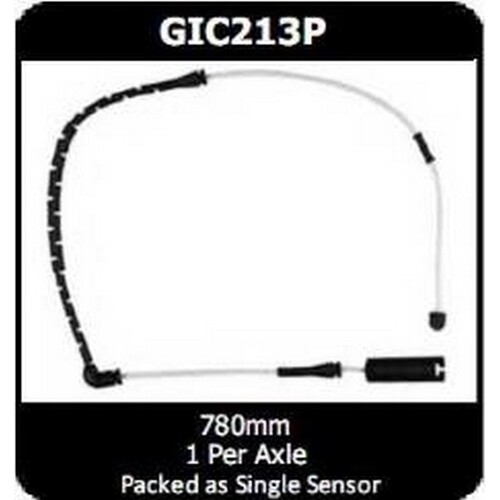 New PROTEX Disc Pad Elect Wear Sensor - Front For Land Rover Range Rover GIC213P