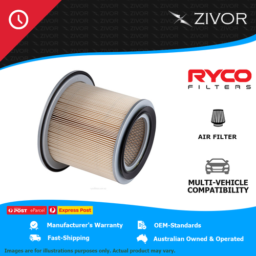 New RYCO Air Filter - Heavy Duty For NISSAN PATROL Y61 GU 4.8L TB48DE HDA5858