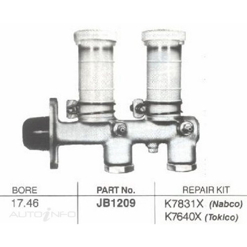 New PROTEX Brake Master Cylinder For Nissan 620 1971-1980 JB1209