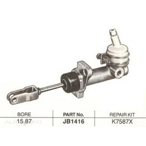 New IBS Clutch Master Cylinder For Nissan Nomad 1986-1992 JB1416