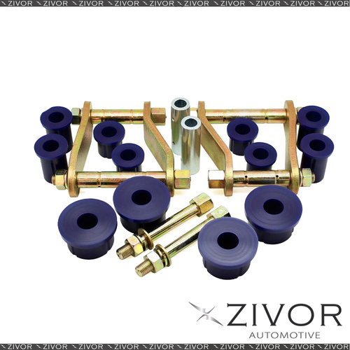 New SUPERPRO Greasable Shackle and Bushing Kit For FORD AUSTRALIA RANGER - PX I