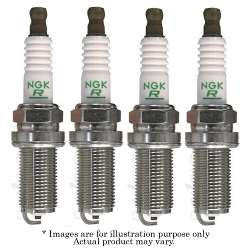4x New NGK M14x1.25 Resistor Standard Spark Plug LFR4A-E