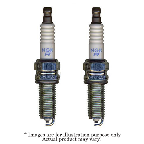 2x New NGK M12x1.25 Resistor Spark Plugs LKR6E