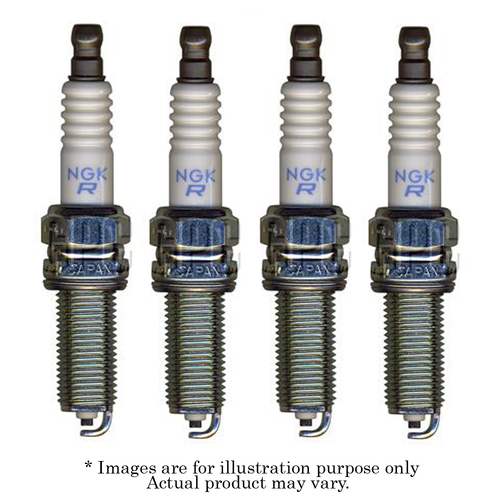 4x New NGK M12x1.25 Resistor Spark Plugs LKR6E