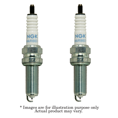 2x New NGK Iridium M10x1.0mm Resistor Spark Plug with 1 Year Warranty LMAR8BI-9