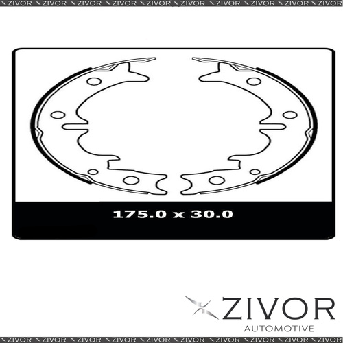 PROTEX Parking Brake Shoe For TOYOTA CRESSIDA MX83R 4D Sdn RWD 1988 - 1993 N3082