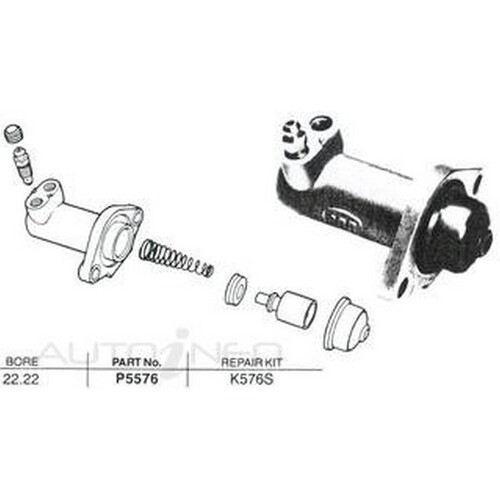 New IBS Clutch Slave Cylinder For Chrysler Royal 1956-1963 P5576