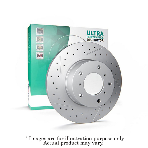 New PROTEX Brake Disc Ultra Performance Rotor For Toyota C-HR 2017-2021 PDR1233H