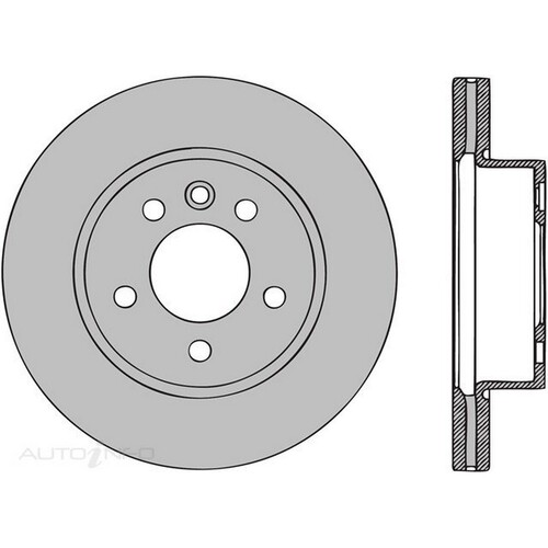 New PROTEX Brake Disc Rotor For Volkswagen Crafter 2017-2021 PDR1298H