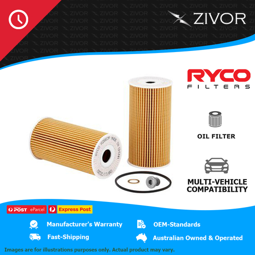 New RYCO Oil Filter Cartridge For JEEP WRANGLER JK 2.8L ENS, R428 R2867P