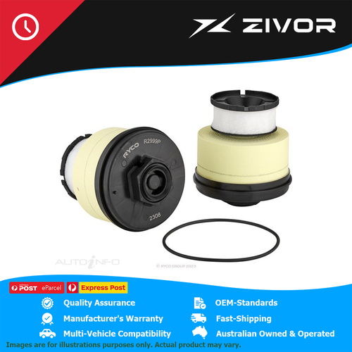 RYCO Fuel Filter For TOYOTA LANDCRUISER LC300 FJA300R 3.3L F33A-FTV #R2999P