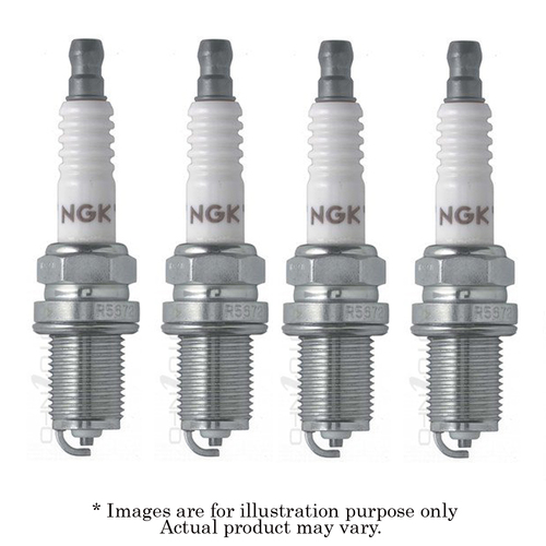 4x New NGK Racing M14x1.25 Resistor Spark Plug R5672A-8