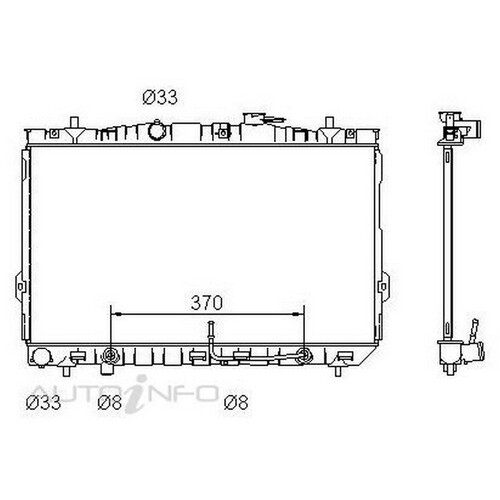 New PROCOOL Radiator For Hyundai Elantra 2000-2011 RADHY140P