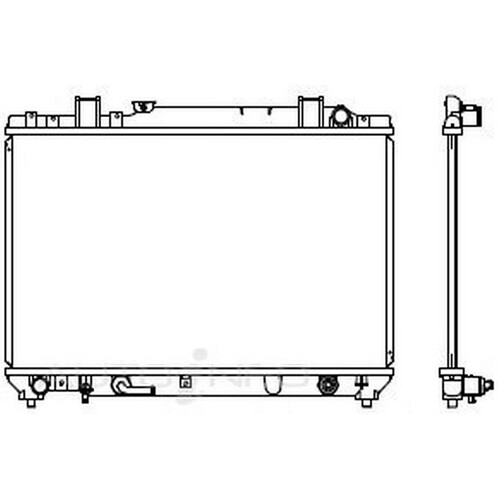 New PROCOOL Radiator For Toyota Regius 1999 - 2002 RADT460P