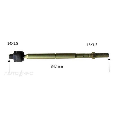 New PROSTEER Rack End For Ford Fairmont 1988 - 1991 RE1041