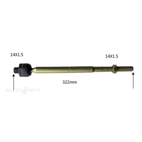New PROSTEER Rack End For Volkswagen UP! 2012 - 2014 RE2920