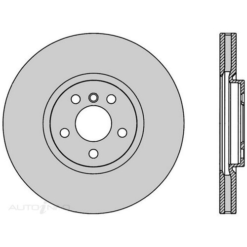 New PROTEX Brake Disc Ultra Select Rotor For Mini Cooper S 2015-2018 SDR1202