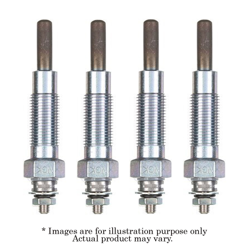 4x New NGK M10x1.25 Glow Plug Y-114T