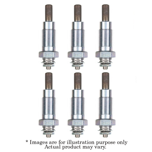 6x New NGK M10x1.25 Glow Plug Y-114T