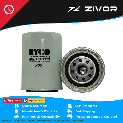 New RYCO Oil Filter For WOLSELEY 24/80. 2.4L 2.4L 1962-1967 #Z23