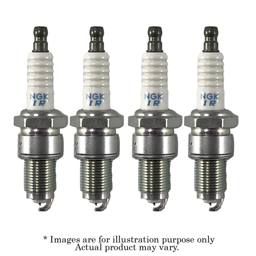4x New NGK Laser Iridium M14x1.25 Resistor Spark Plug ZGR7GI-13G