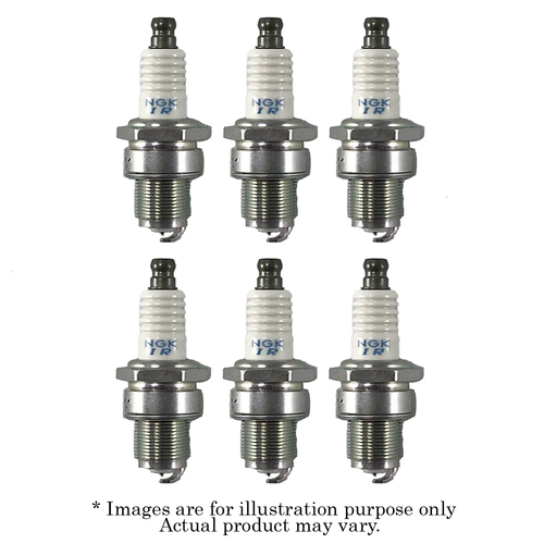 6x New NGK Laser Iridium M14x1.25 Resistor Spark Plug ZGR7GI-13G