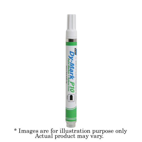 New DY-MARK Replaceable Tip Pen Paint P10 White 2 0Mm Bull 12071011