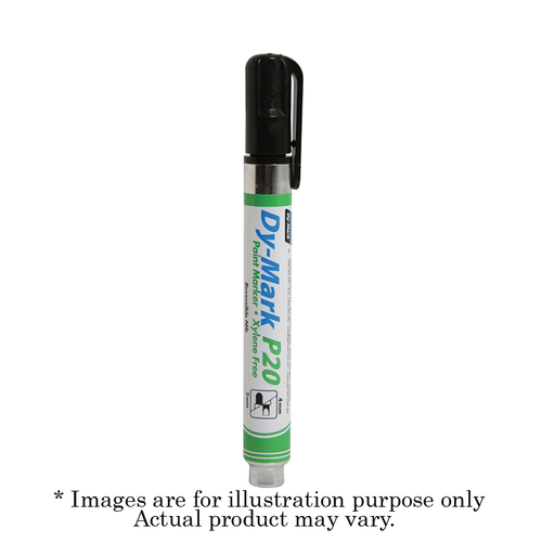 New DY-MARK Replaceable Nib P20 Paint Bold Marker Black 12072001