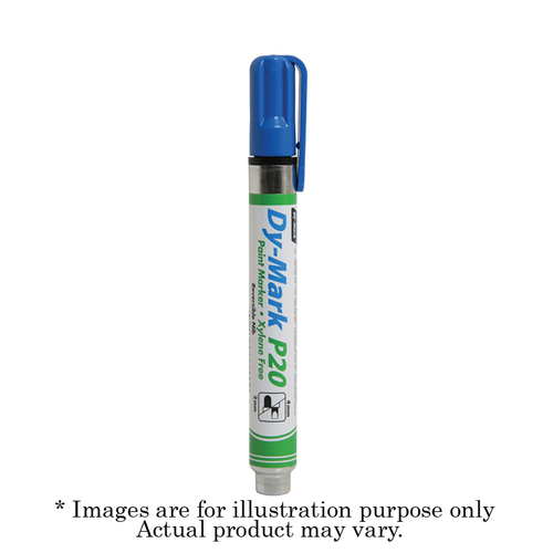 New DY-MARK Replaceable Nib P20 Paint Bold Marker Blue 12072003