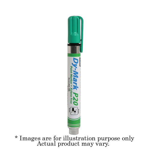 New DY-MARK Replaceable Nib P20 Paint Bold Marker Green 12072004
