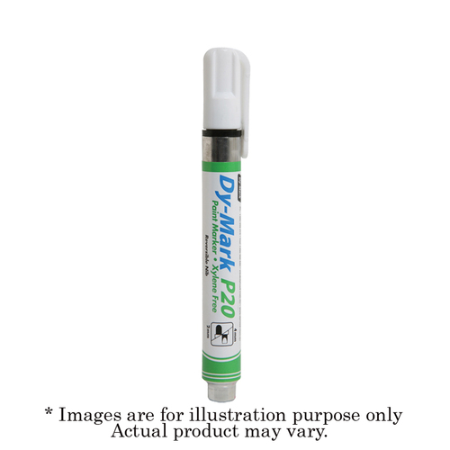 New DY-MARK Replaceable Nib P20 Paint Bold Marker White 12072011