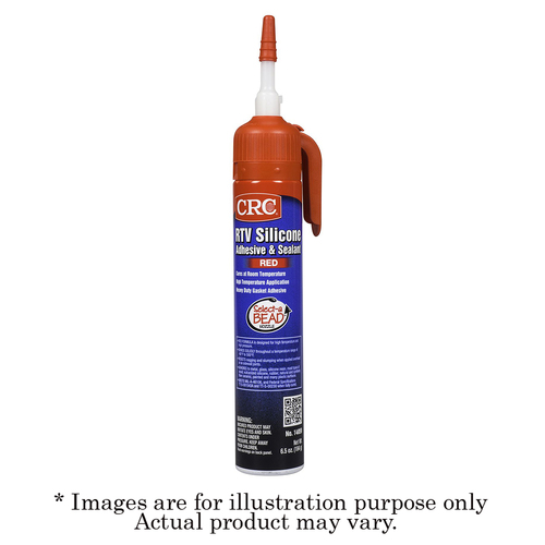 New CRC Sensor Safe RTV Silicone Select-A-Bead Red 184g 14059
