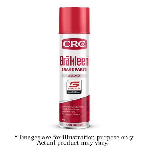 New CRC Brakleen Supercars Official Race Series Brake & Parts Cleaner 600G 1752470