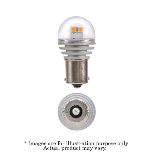 New NARVA Base BA15s Bayonet LED Globe 24V 2700K 410Ln 18322BL