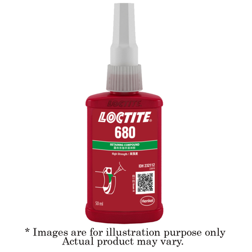 New LOCTITE 680 High Strength Retaining Compound 50ml 1878433