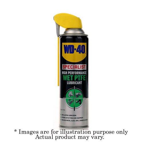 New WD-40 Specialist Wet Ptfe Lubricant 318gm 21006