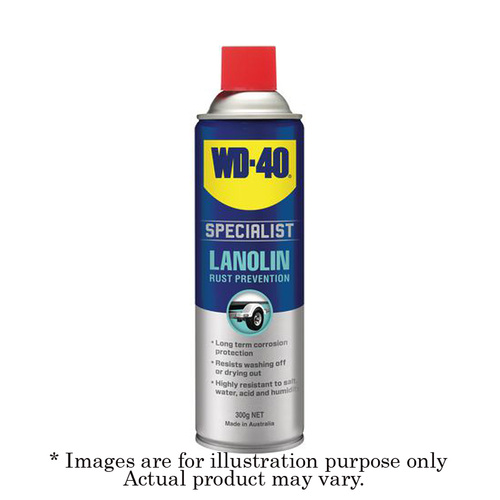 New WD-40 Specialist Lanolin Rust Prevention 300gm 21121