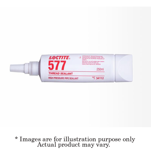 New LOCTITE 577 Hydraulic Press Pipe Sealant 50ml 2779092