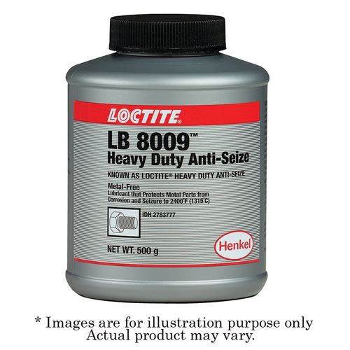 New LOCTITE LB 8009 Heavy Duty Anti Sieze 500G 2783777
