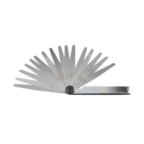 New TOLEDO Feeler Gauge 16 Blade Met/Imp 301160
