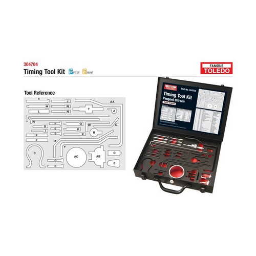 New TOLEDO Timing Tool Kit for Citroen and Puegeot 304704