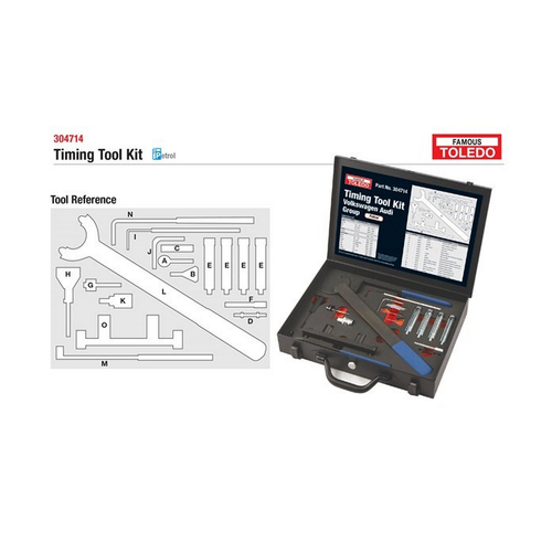 New TOLEDO Timing Tool Kit for Audi & Volkswagen 304714