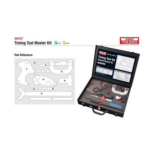 New TOLEDO Timing Tool Kit for Renault 304727
