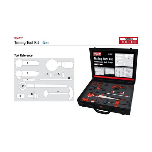 New TOLEDO Timing Tool Kit for Audi and Volkswagen 304757