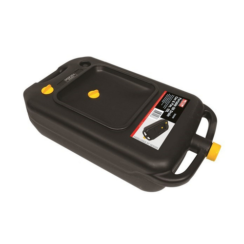 New TOLEDO Portable Oil Drain Pan and Can 10L 305090