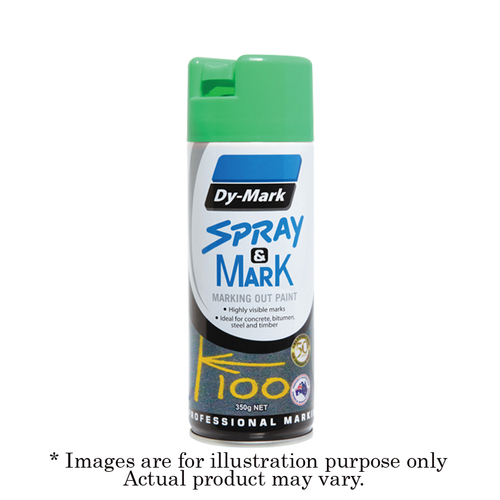 New DY-MARK Toluene-free Spray Fluro Green 350G 40013524