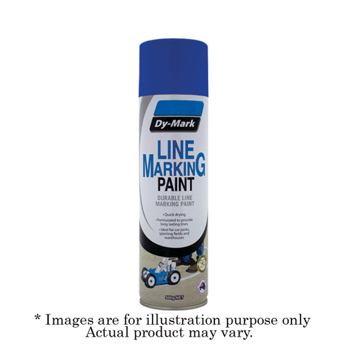 New DY-MARK(Aust) P/L Fast Drying Line Marking Paint 500G Blue 41015003